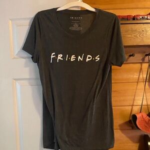 FRIENDS Women's Charcoal Tee